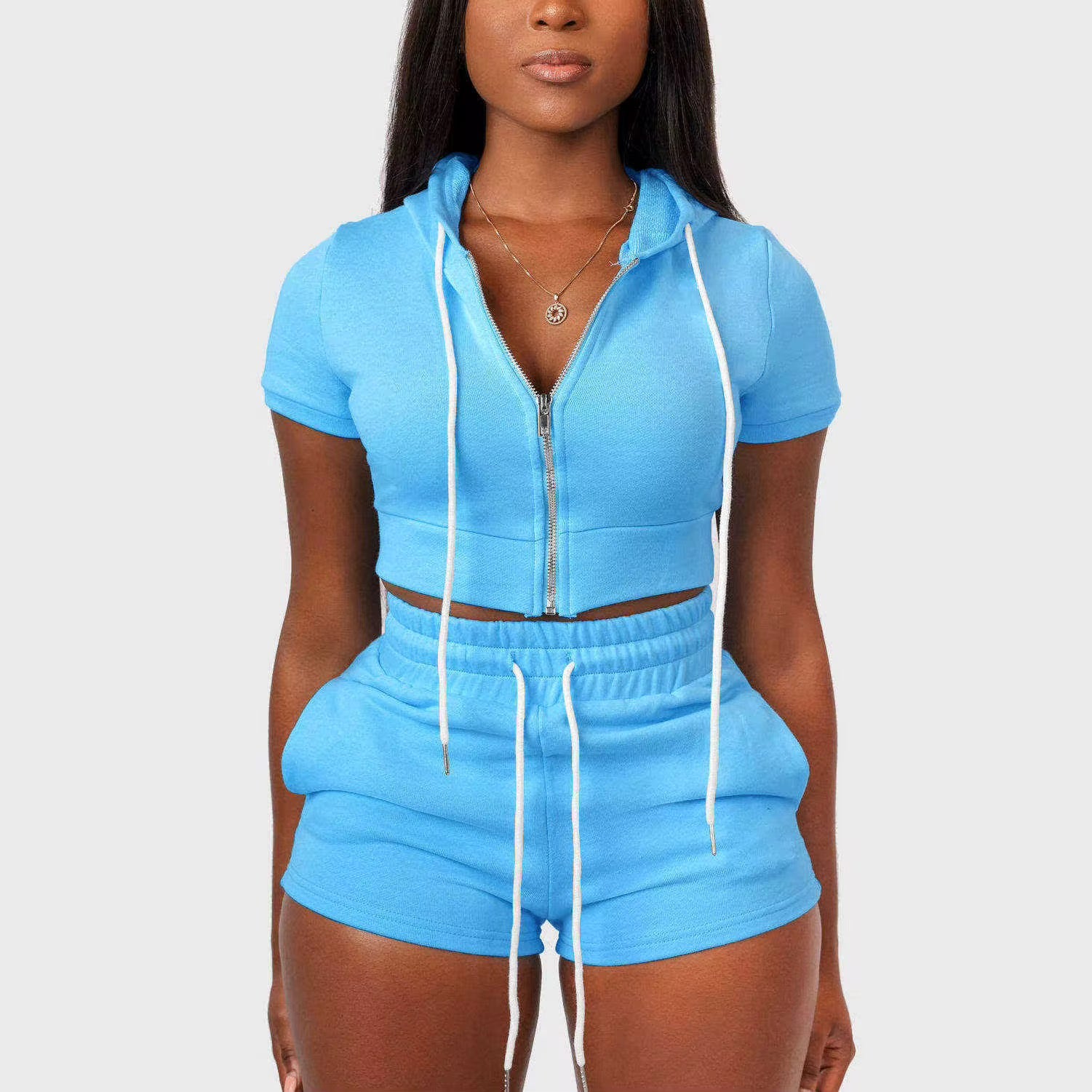 Crop top set